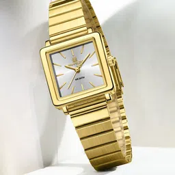 Naviforce Women Printed Dial & Stainless Steel Straps Analogue Watch NF5048_G W G-22