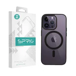 SPRIG Solid Printed iPhone 14 Pro Max Back Case Mobile Accessories-18