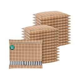 Aura Brown Set of 6 Regular Drawer Organiser Organisers-38