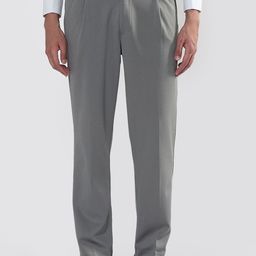 SHOWOFF Men Custom Regular Fit Low-Rise Pleated Formal Trousers-image-13