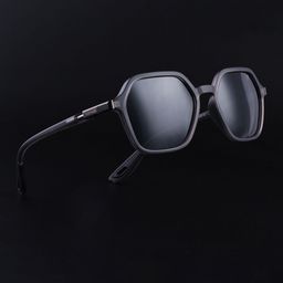 Voyage Unisex Square Sunglasses with Polarised and UV Protected Lens-5