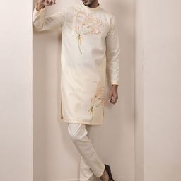 DEVOILER Men Ethnic Motifs Printed Kurta-37