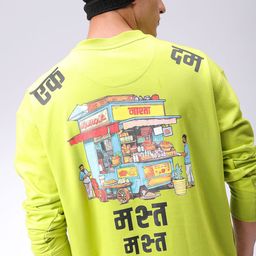 The Indian Garage Co Men Graphic Printed Round Neck Pullover Sweatshirt-image-61