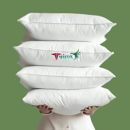 ULTRA SOFT LUXURY Cotton Solid Sleeping Pillow Pack of 4-9