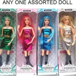 Doll with Foldable Hands and Legs for Girls (Multicolor) 1 pcs (Multicolor)-image-15