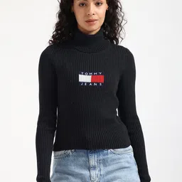 Tommy Hilfiger Women Typography Pullover with Embroidered Detail-image-14