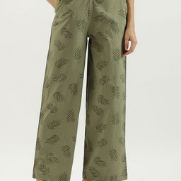 United Colors of Benetton Women Floral Printed High-Rise Trousers-picture-41
