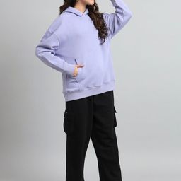 Mast & Harbour Women Hooded Oversized Sweatshirt-image-99
