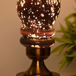 SOMIL Black Glass Cylinder Table Lamps-image-59