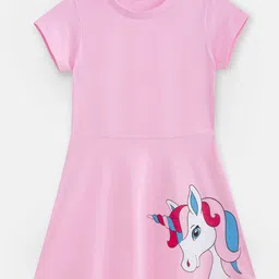 You Got Plan B Girls Printed Fit & Flare Dress-36