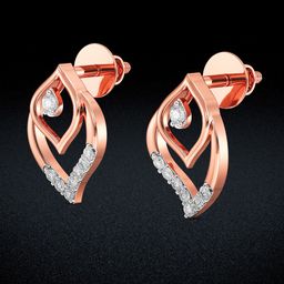 Joyalukkas Women 18KT Gold Earrings Diamond-image-57