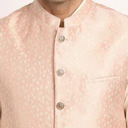 Turtle Printed Nehru Jacket image 2