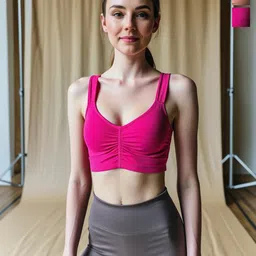 SECRETS BY ZEROKAATA Women Pack of 2 Assorted Solid Lightly Padded Sports Bra-image-78