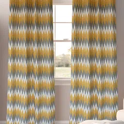 Dekor World Multicoloured Set of 2 Door Curtain-46