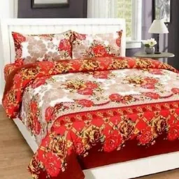 Aura Ethnic Motifs Printed 144 TC King Bedsheet with 2 Pillow Covers-image-41