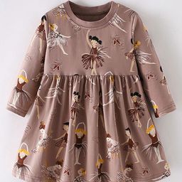LULU & SKY Girls Printed Fit & Flare Dress-picture-43