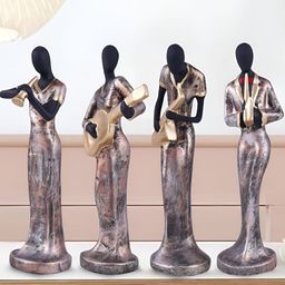 Zart Black Figurine Showpiece-image-23