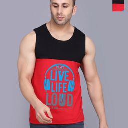 SLOWLORIS Men 2 Colourblocked Applique Slim Fit T-shirt-image-47