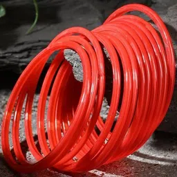 1ST TIME Set Of 24 Red Alloy Bangles-picture-0