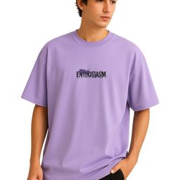 Billion Typography Printed Drop-Shoulder Sleeves Pure Cotton Oversized T-shirt-image-27