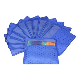 prettykrafts Blue Set of 6 Regular Drawer Organiser Organisers-14