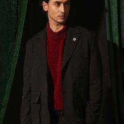 RARE RABBIT Men Open Front Jacket-25