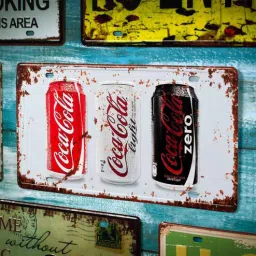 eazywagon Multicolor Metal Coca Cola Cans-picture-4