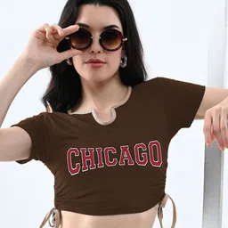 Genzy Women Printed Cotton Crop Top-image-82