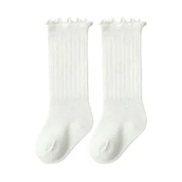SYGA Kids Striped Cotton Above Knee-Length Socks-27