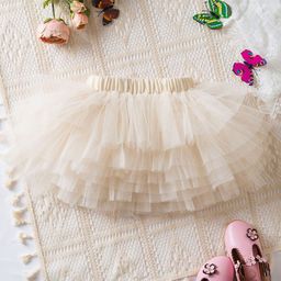 LULU & SKY Girls High Rise Tiered Mini Skirt-picture-38