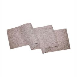 Lushomes Black Checked Rectangular Table Runner image 2