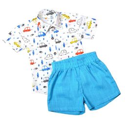 sathiyas Boys Printed Pure Cotton Shirt with Shorts-image-36