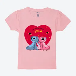 YK Disney Print Puff Sleeve Cotton Top-36