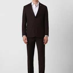 Van Heusen Men Single-Breasted Two-Piece Formal Suit-image-62