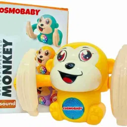 shashikiran Tumbling Banana Monkey Toy Voice Activation,Touch sensor and electric image 5