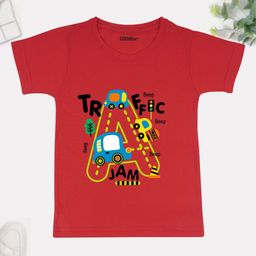 Billion Boys Printed Bio Finish Applique T-shirt-image-89