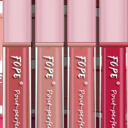 FOPE Set Of 4 Pout Perfect Smudge-Free Liquid Lipstick - 4 ml Each Shade - 04-10-11-12 image 2