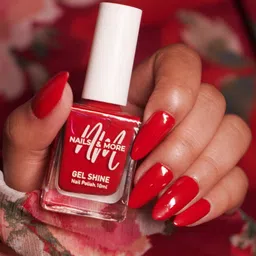 nails & more Gel Shine Glossy Nail Polish - 10 ml - Red 16-image-99