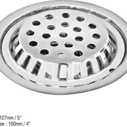 Floor Stainless Steel Push Down Strainer-image-99