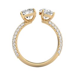 THE JEWEL HOUSE Women 14KT Gold Ring With Lab Grown Diamond - 2.8 g-picture-10