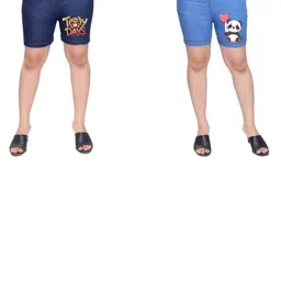 STYLOKAT Girls Blue Shorts-14