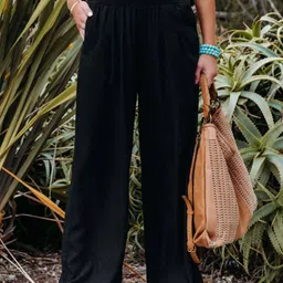 StyleCast Solid Women Pleated Trousers-image-74