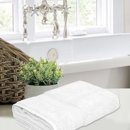 Home Fresh White 1 Cotton 500 GSM Bath Towel-image-55