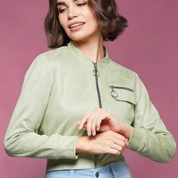 DressBerry Women Crop Biker Jacket-picture-48