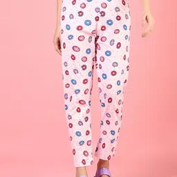 V-Mart Printed Mid-Rise Trousers-image-25