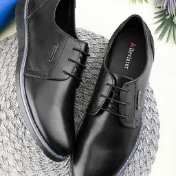 Alleviater Men Round Toe Formal Slip-On Shoes-image-30