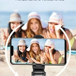 GameSir Portable Selfie Stick, Extendable Selfie Stick with Tripod Stand and Detachable Wireless Bluetooth Remote, Ultra Compact Selfie Stick for Mobile Bluetooth Selfie Stick image 5