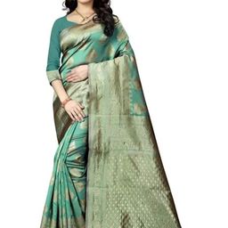 Florence Ethnic Motifs Woven Design Zari Pure Silk Kanjeevaram Saree-image-63