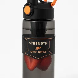 BPA-Free Plastic Sports Bottle with Flip Top Lid Carry Strap Ideal for Office 900 ml-image-50