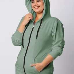 Wear Your Opinion Women Hooded Sweatshirt-49